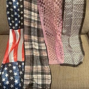 Stylish Multi-Patterned Scarves